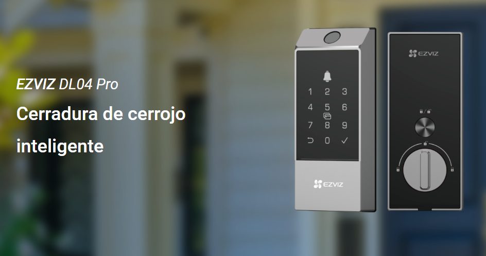 Cerradura de cerrojo inteligente EZVIZ DL04 Pro