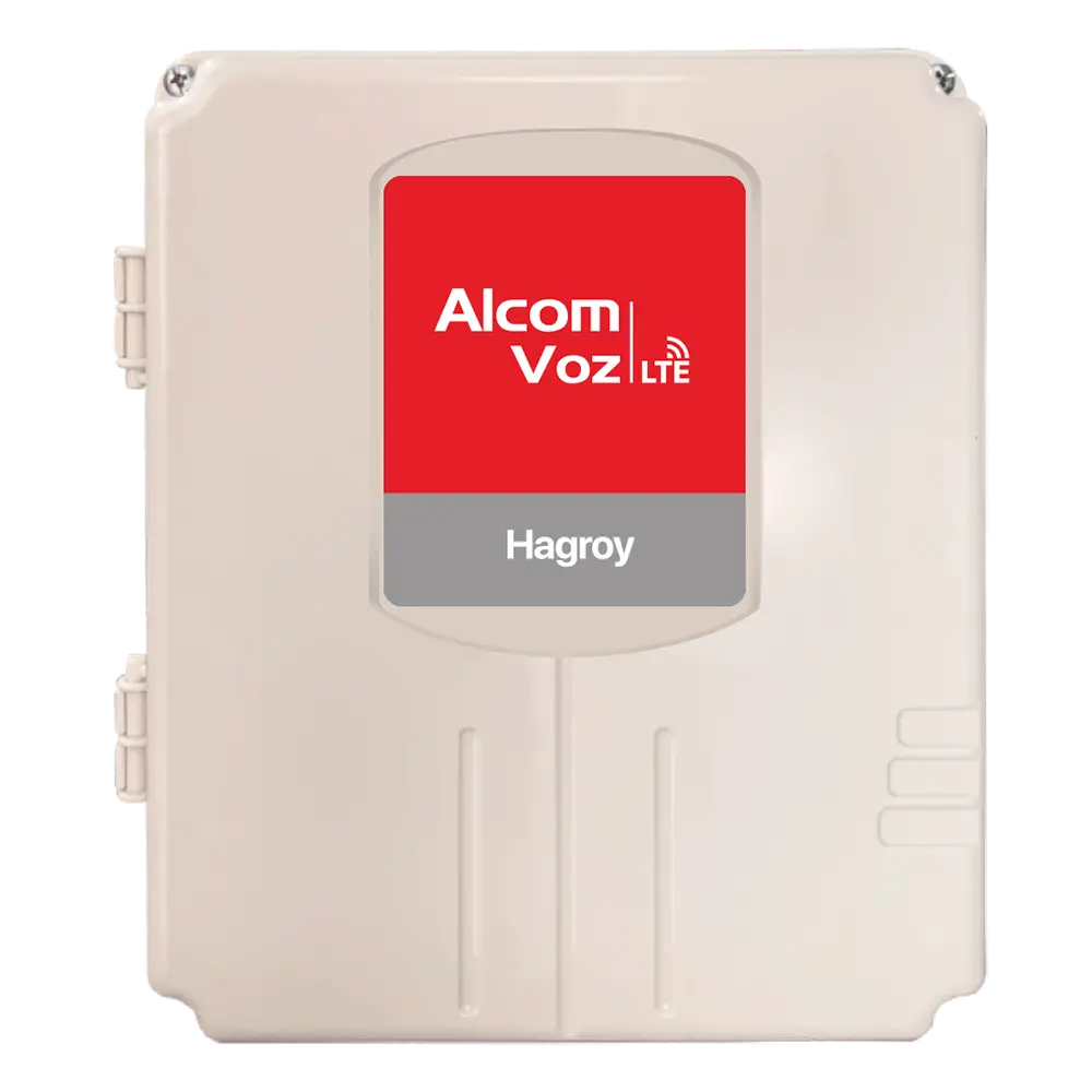 Alarma comunitaria ALCOM VOZ 4G Hagroy