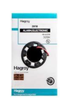 Cable de alarma contra incendio 2x18 UL (305 m)