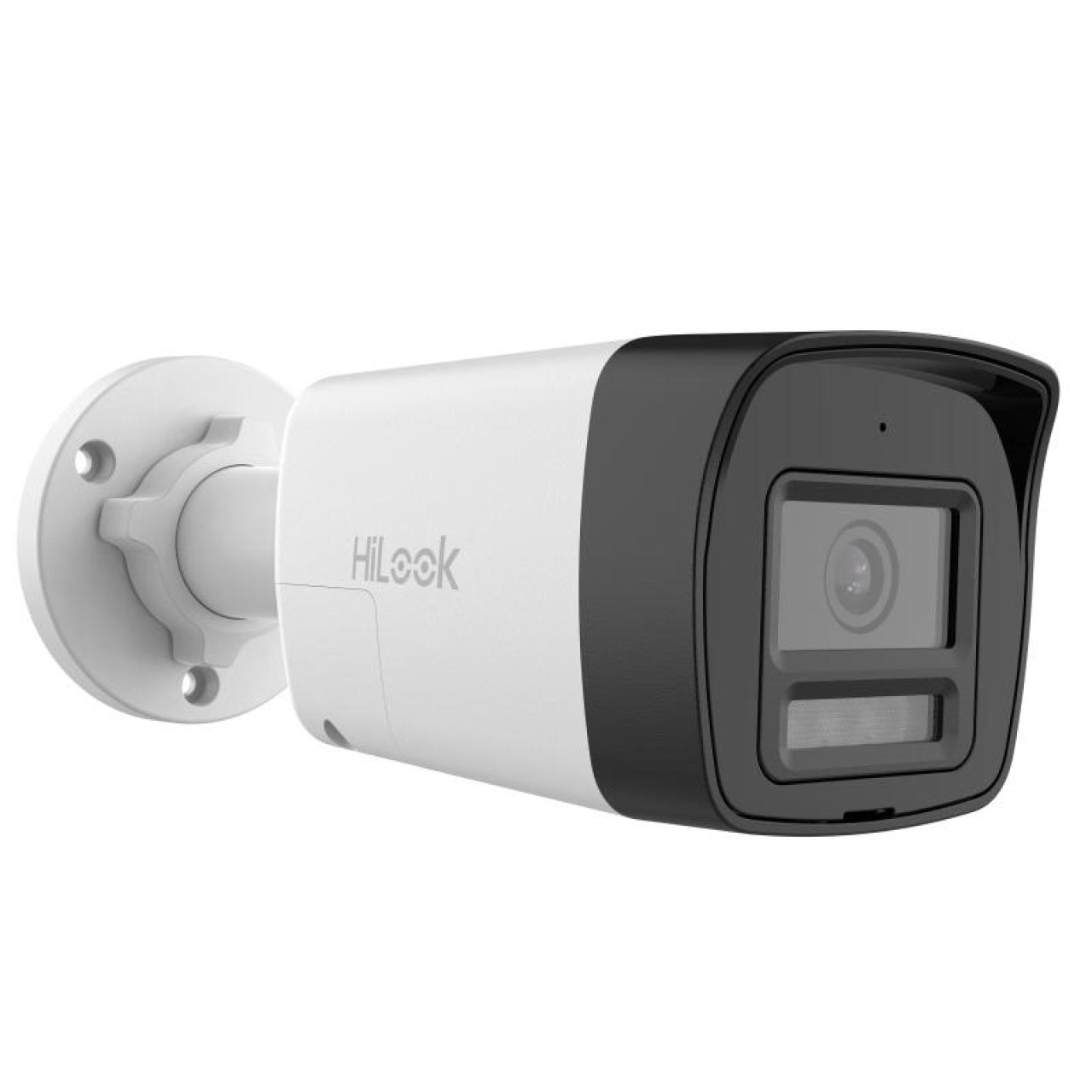 Mini cámara tubo HiLook THC-B127-LPTS 2MP con audio bidireccional