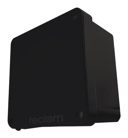 Caja hermética negra 10x10 TECLAM