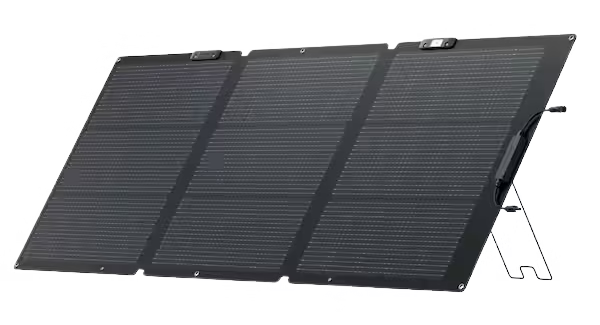 Panel solar portátil plegable de 200 W