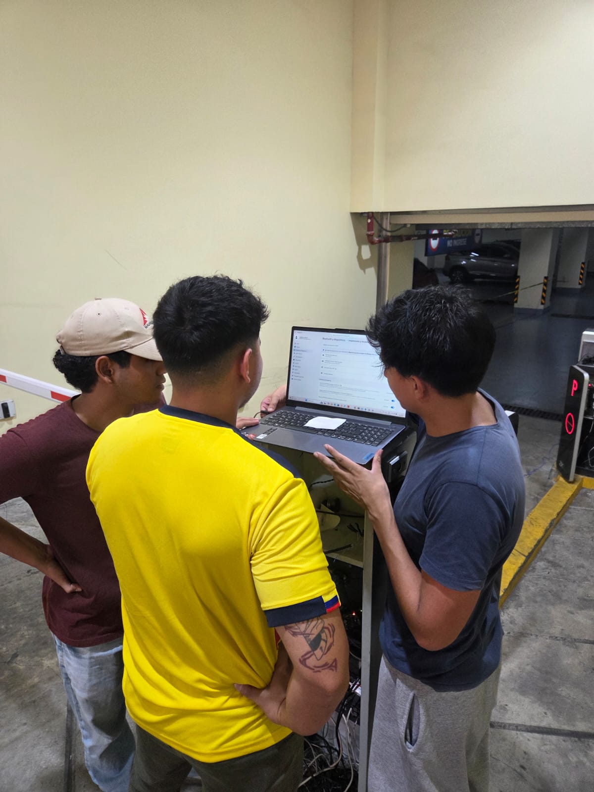 Configuración de barrera de control vehicular